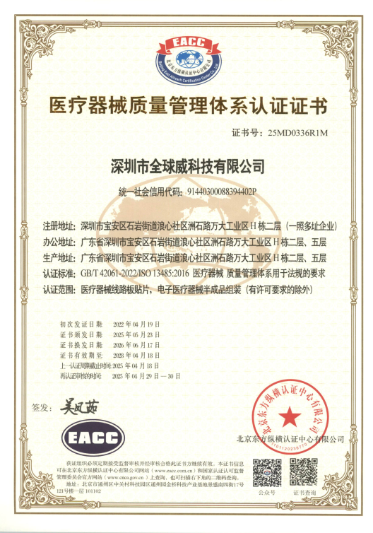 ISO13485体系认证