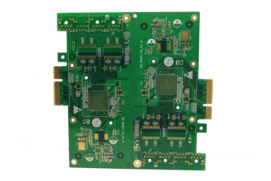 4层阻抗金手指电路板、物联网、服务器、pcb线路板加工